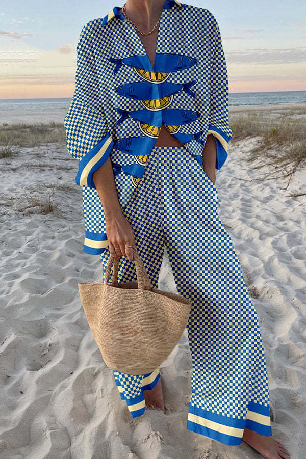 Leinenset | Sardinen & Zitronen