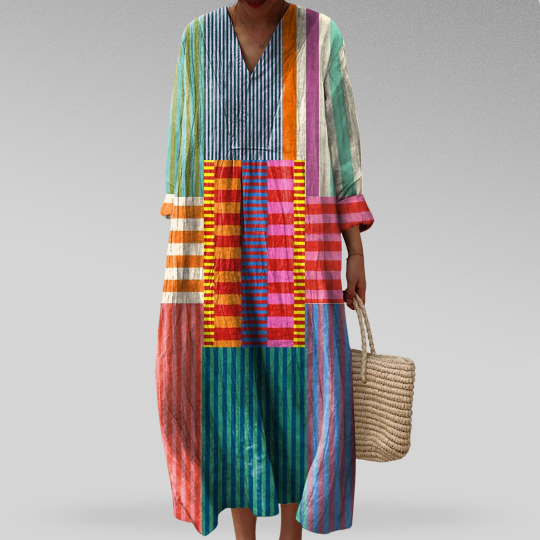 Kleid | Lia Geometrische Eleganz