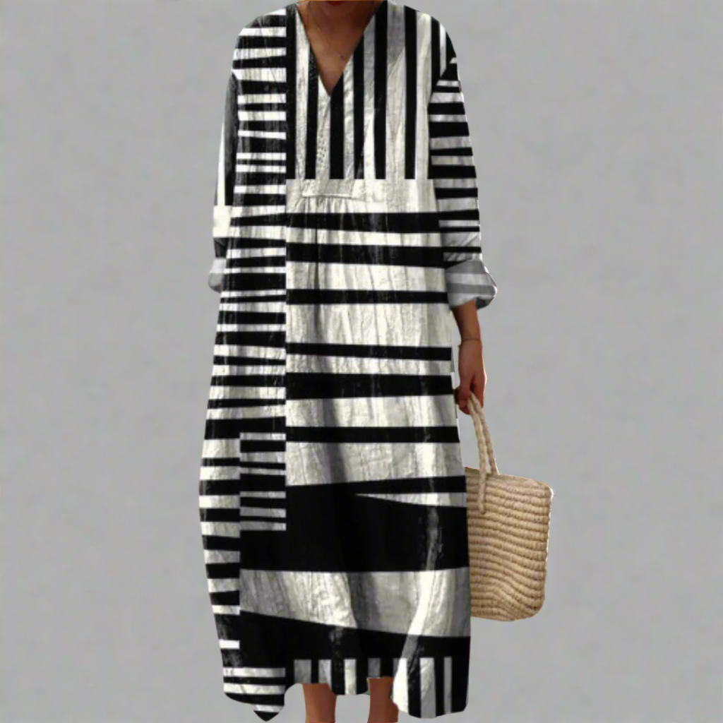 Kleid | Doris Geometrische Eleganz