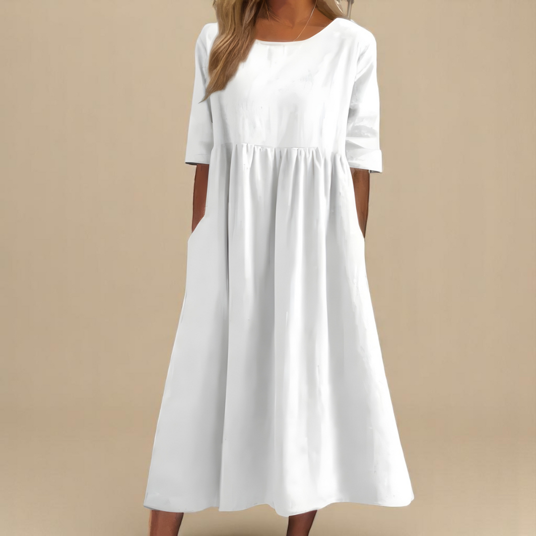 Sofia™ | Schmeichelndes Baumwollkleid