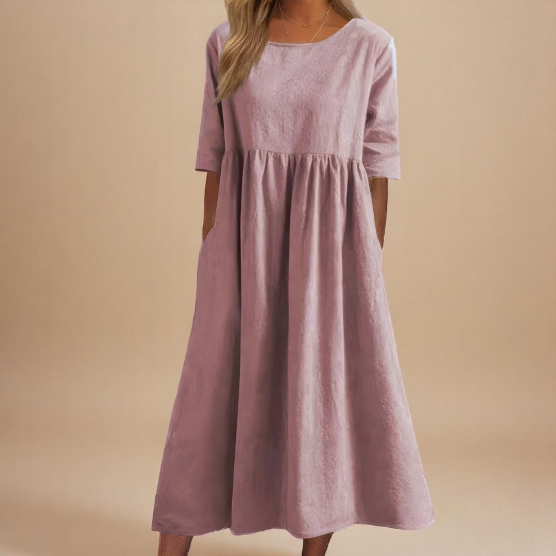 Sofia™ | Schmeichelndes Baumwollkleid