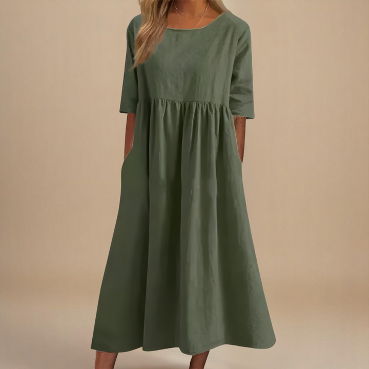 Sofia™ | Schmeichelndes Baumwollkleid