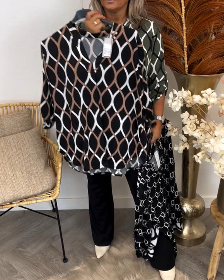 Noor – Bluse mit Grafikdruck