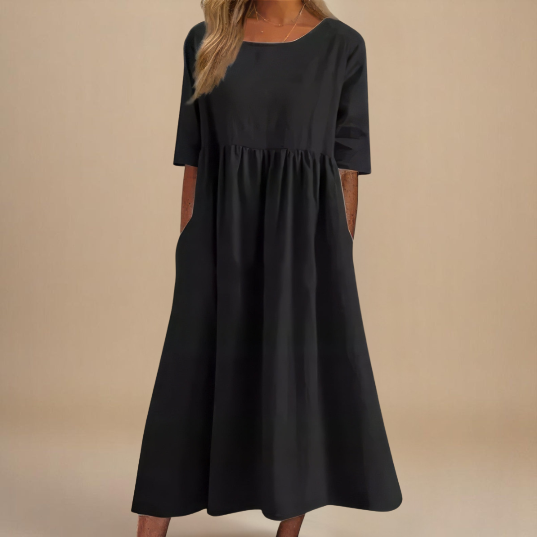 Sofia™ | Schmeichelndes Baumwollkleid