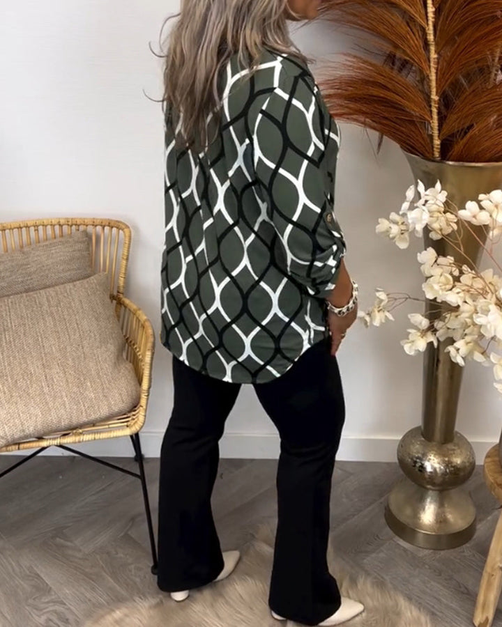 Noor – Bluse mit Grafikdruck