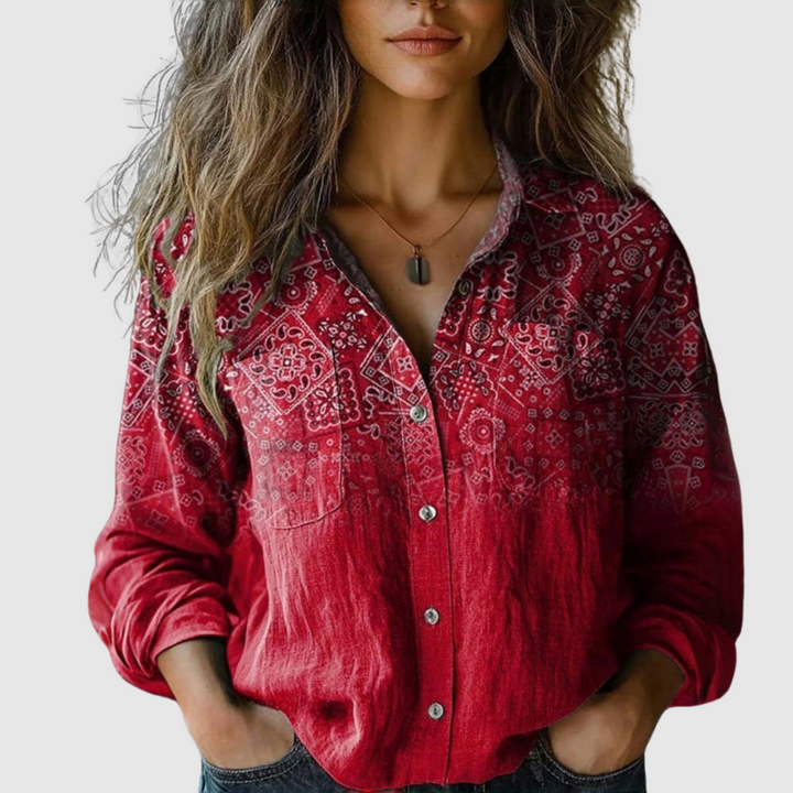 Bluse | Vintage Baumwolle