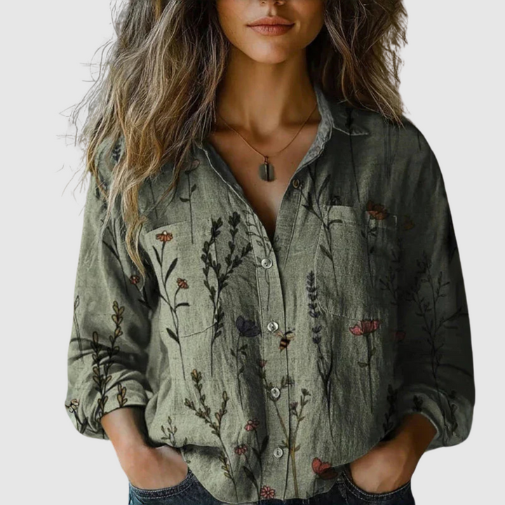 Bluse | Vintage Baumwolle