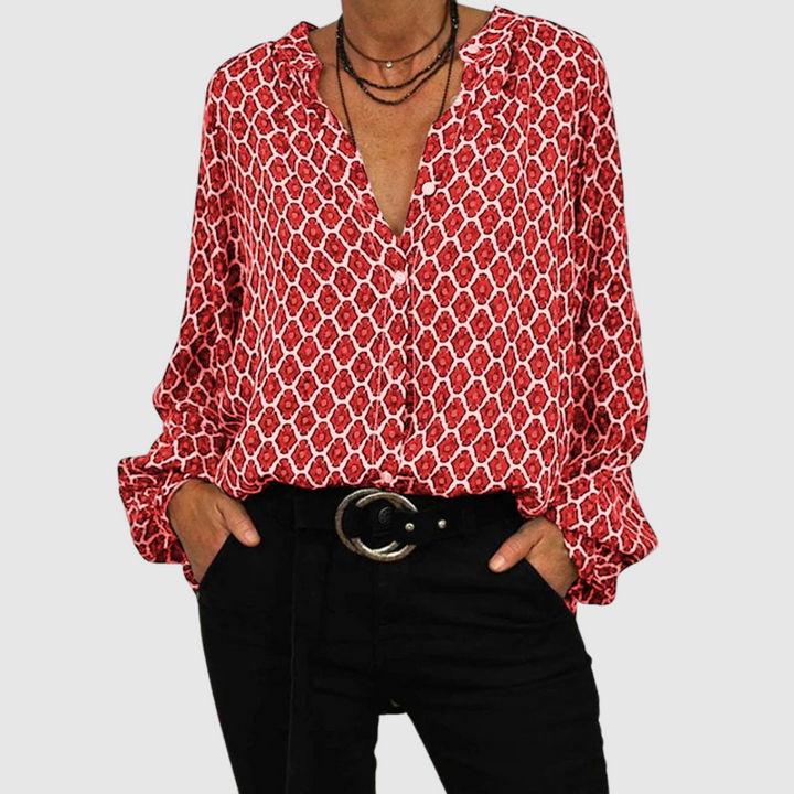 Bluse | Premium Geometrisch
