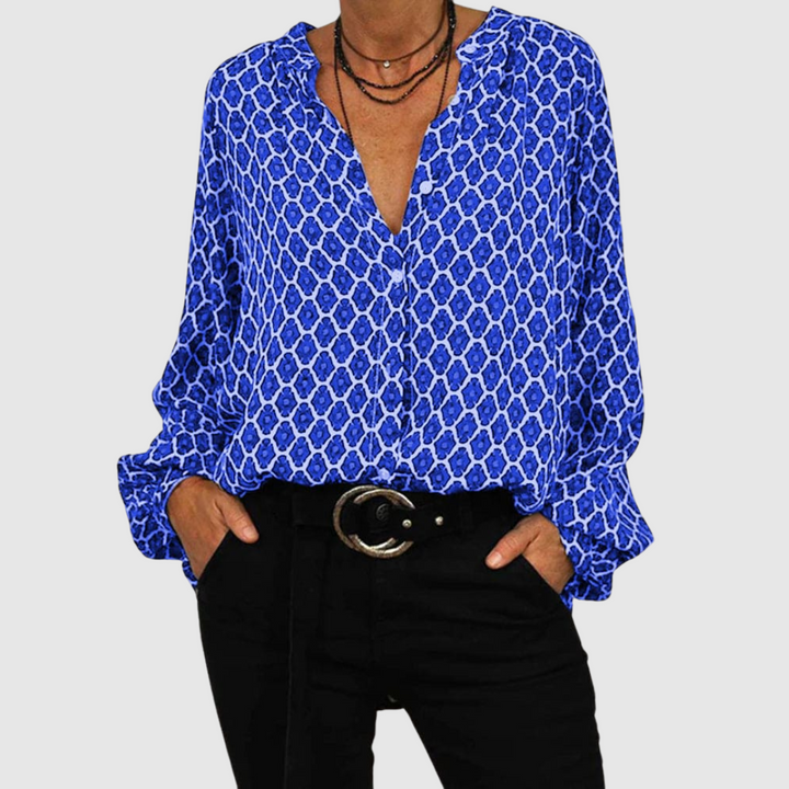 Bluse | Premium Geometrisch