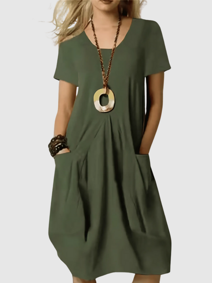 Kleid | Kurzarm mit Taschen