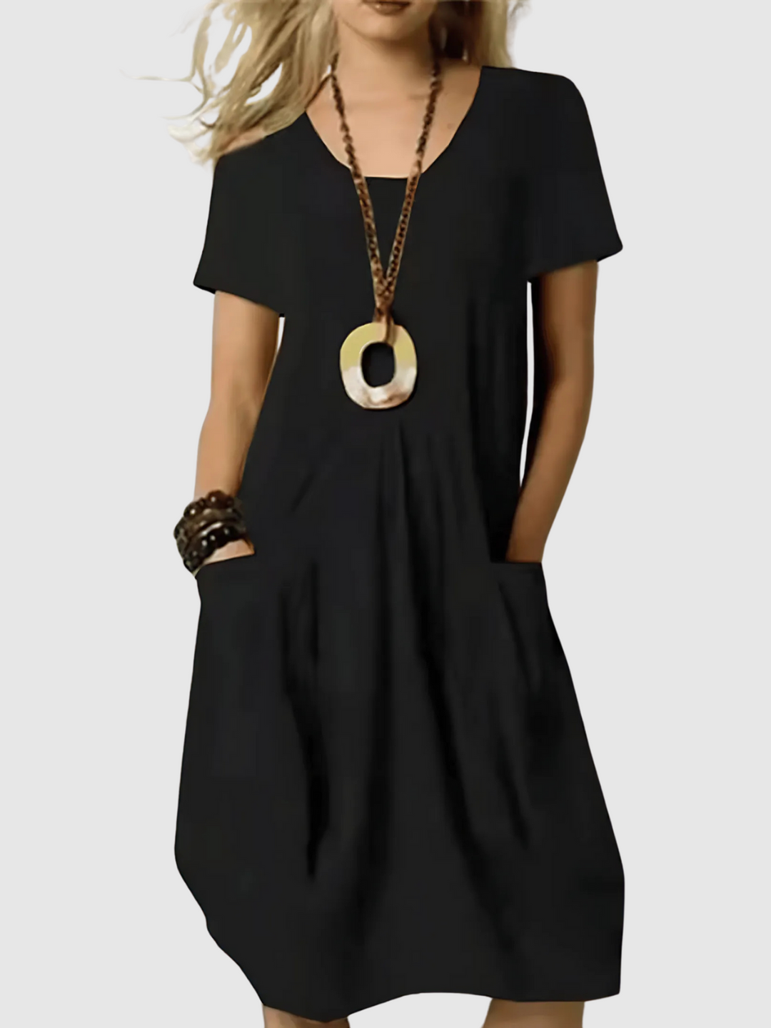 Kleid | Kurzarm mit Taschen