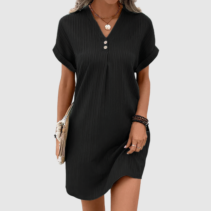 Kleid | Kurz mit Knöpfen