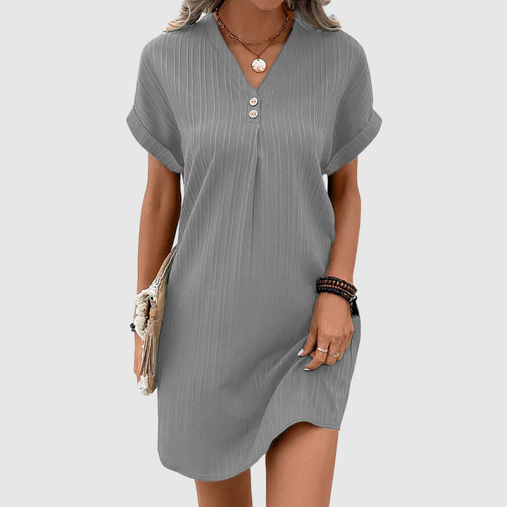 Kleid | Kurz mit Knöpfen