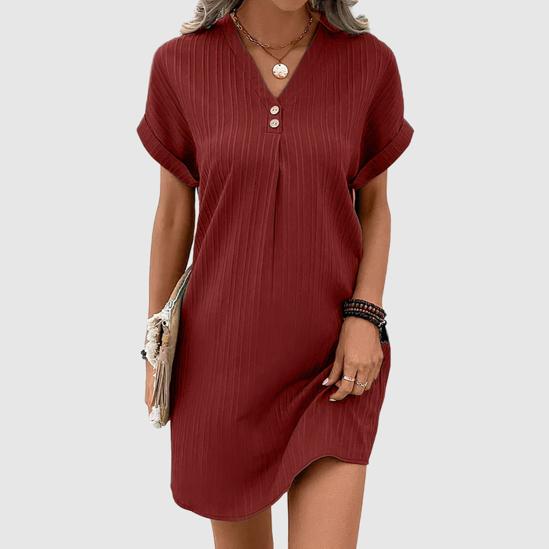 Kleid | Kurz mit Knöpfen