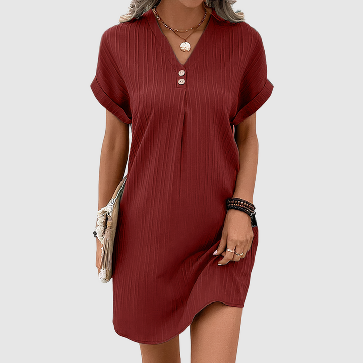 Kleid | Kurz mit Knöpfen
