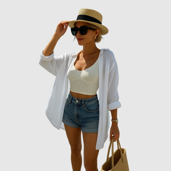 Lässige Bluse | Mindy Ibiza Style