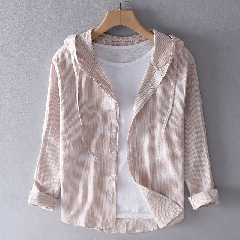 Filipa – Baumwollbluse mit Kapuze