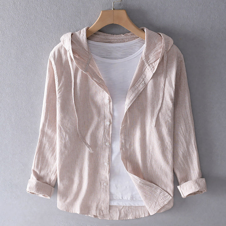 Filipa – Baumwollbluse mit Kapuze