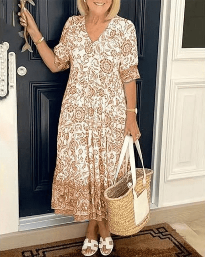 Velora™ – Elegantes und bequemes Sommerkleid